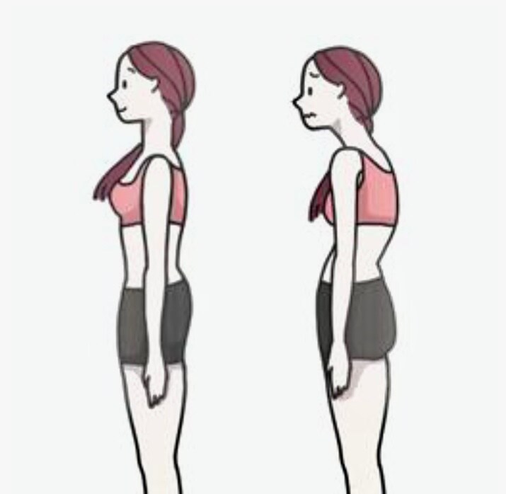巻き肩チェックと改善ストレッチ