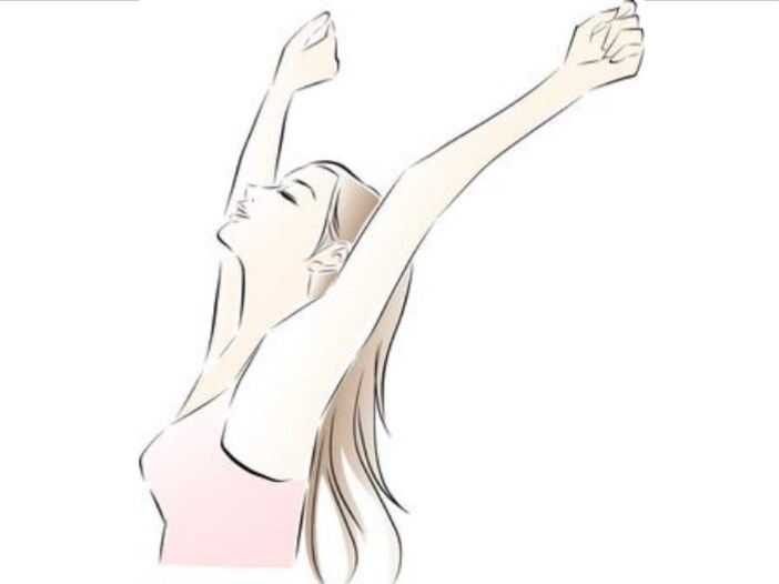 力を抜いて。心と身体を解放して。ふーーーーーっと深呼吸！