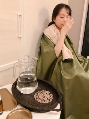 よもぎ蒸しの温まり方