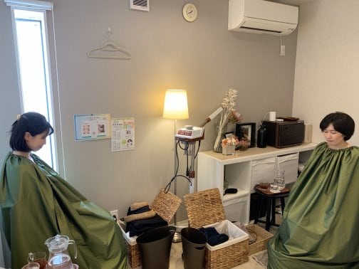 ペアよもぎ蒸し