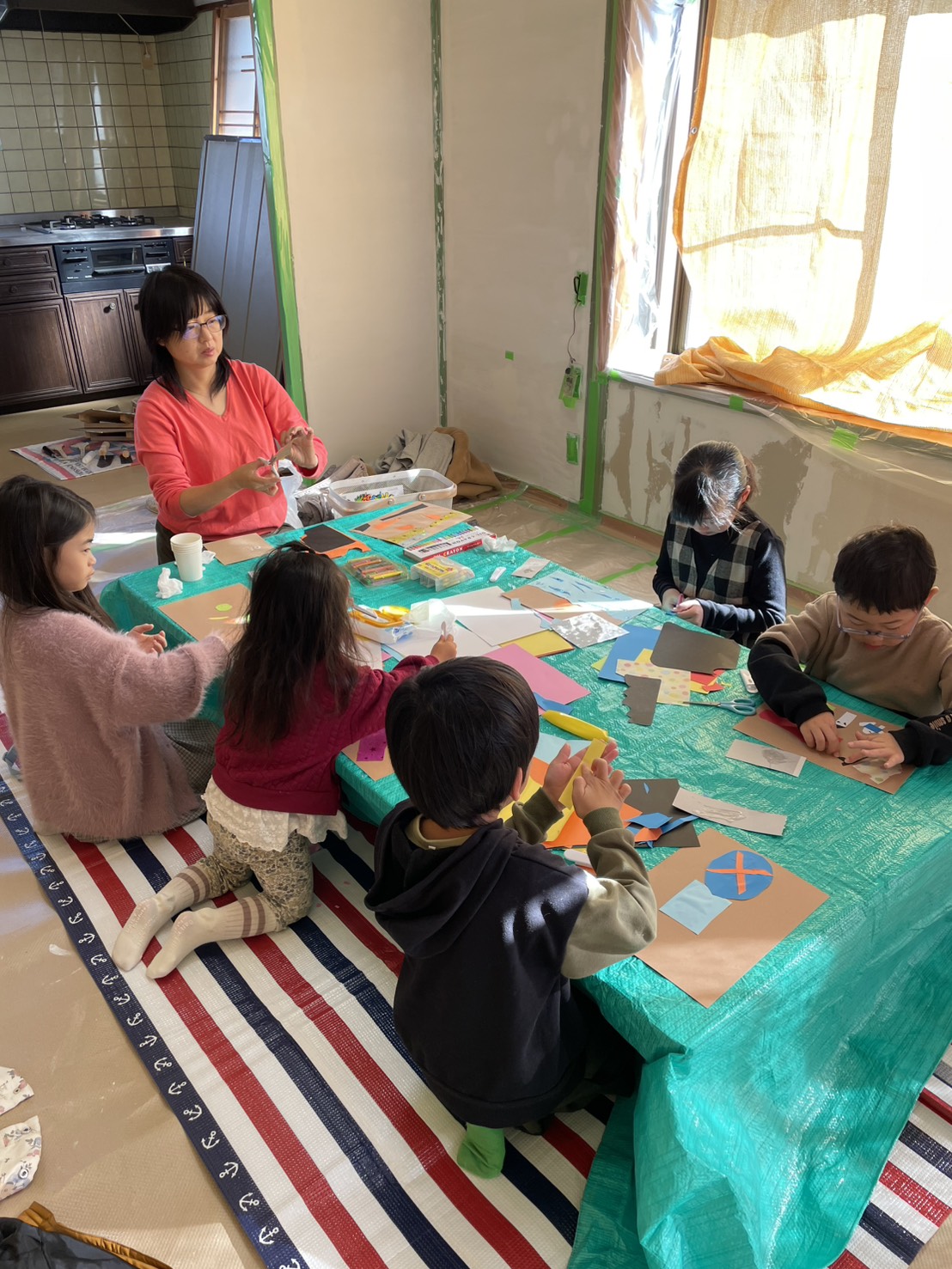 子どもたちの造形活動