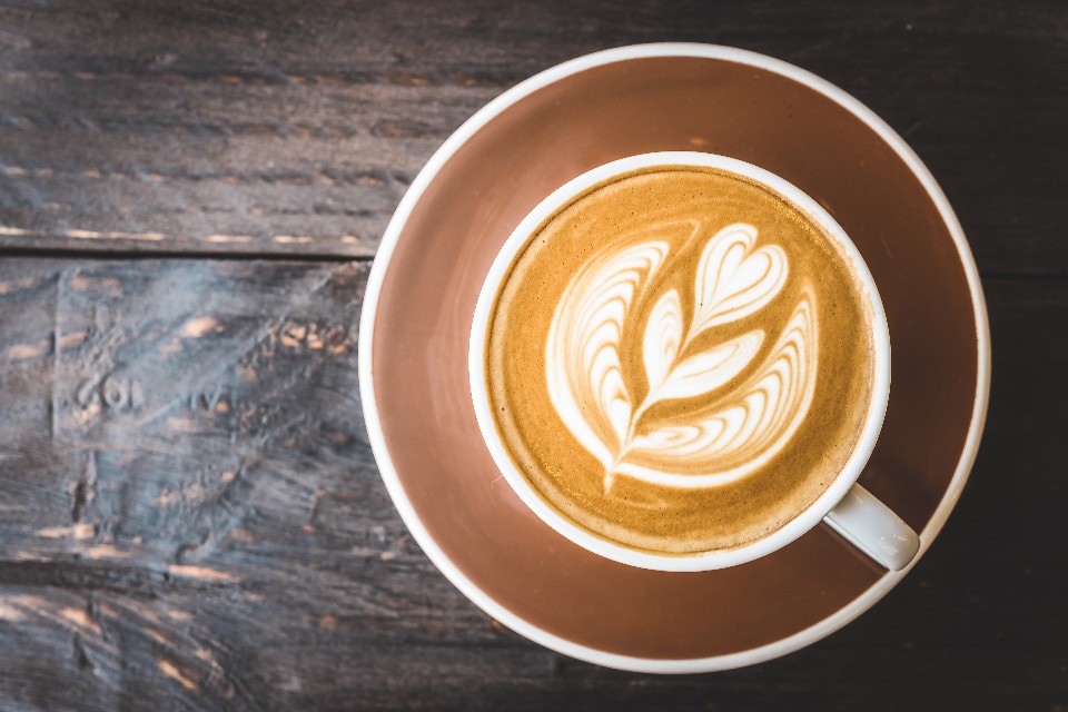 こだわりラテアート