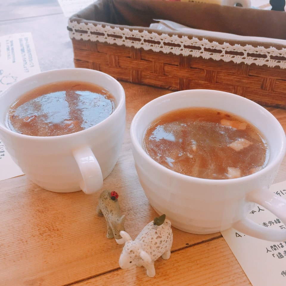 ハンバーグ＆カフェPattyの美味しいスープ♪