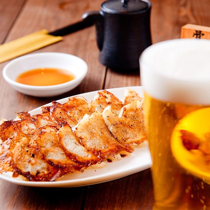 美味しい餃子を食べて幸せ気分•*¨*•.¸¸♬︎