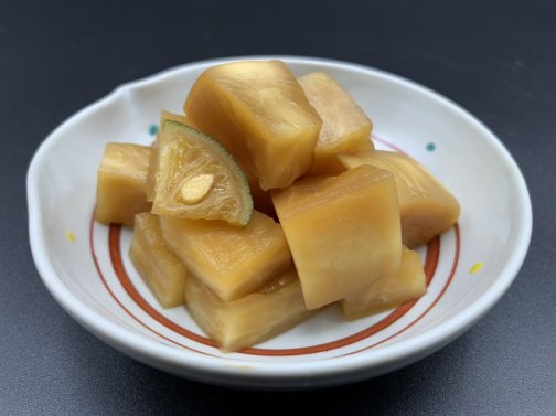 聖護院大根ぽん酢の販売を開始いたしました。