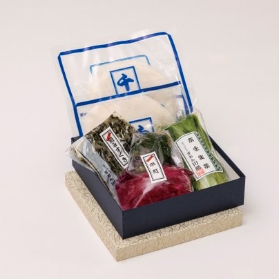 千枚漬セットの販売を開始いたしました。