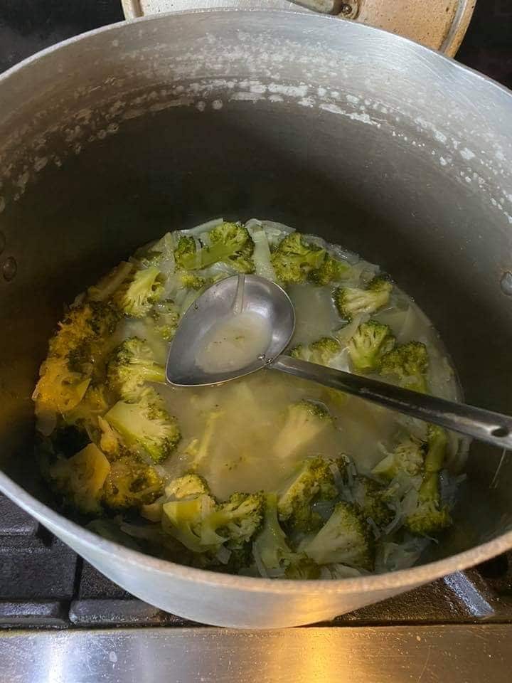 ブロッコリーのポタージュ