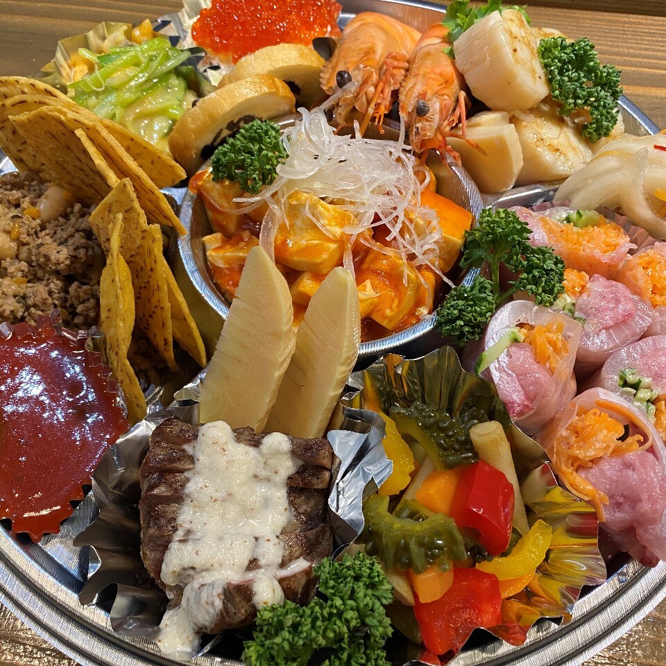 オードブル盛り合せ承ります。