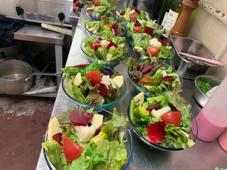 ランチタイムはパスタマシーン