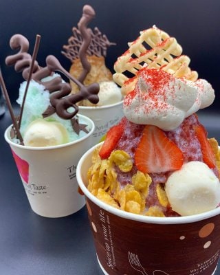 お持ち帰りカップかき氷