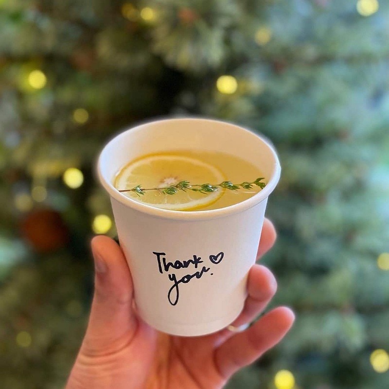 Hotドリンク＆連休のお知らせ☕