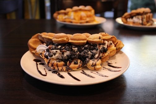 ワッフルはじめました