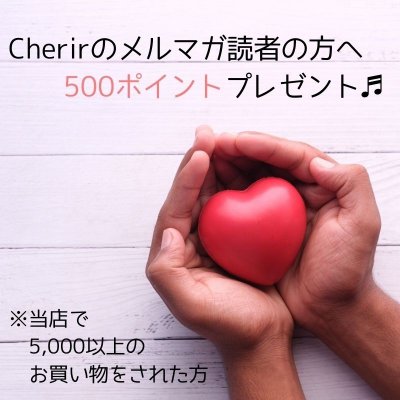 【メルマガ読者限定】5,000円以上の利用で500ポイントプレゼント★