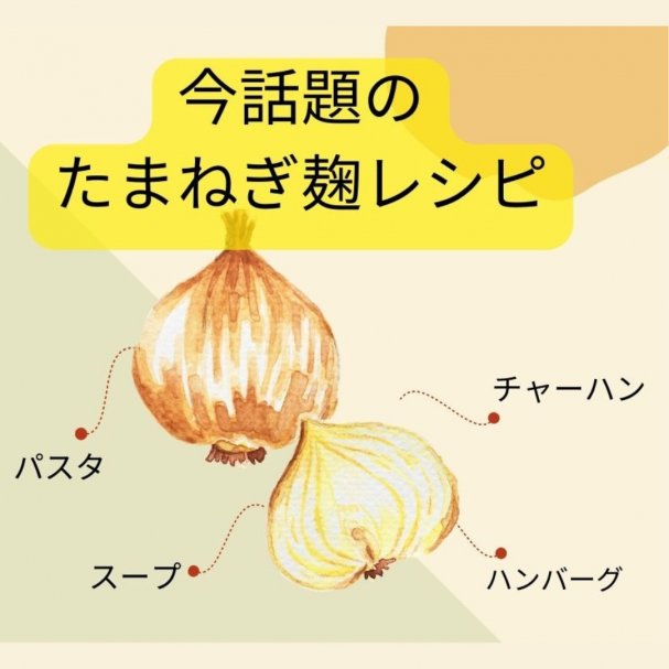 今話題の『たまねぎ麹』レシピ公開!!