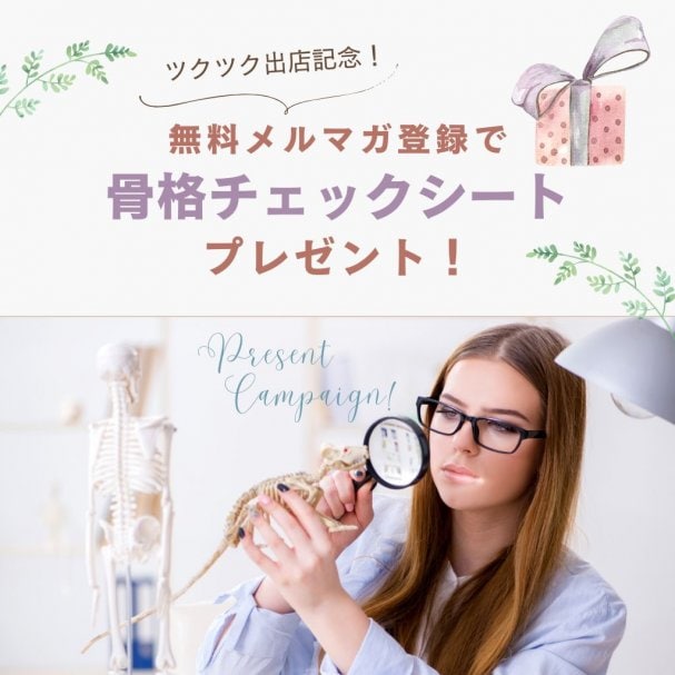 無料メルマガ登録で「骨盤底筋チェックシート」をプレゼント！