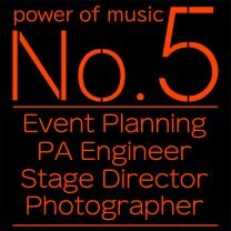 音楽イベント/野外イベント企画「株式会社Number5」