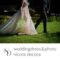 weddingdress＆photo nicora decora