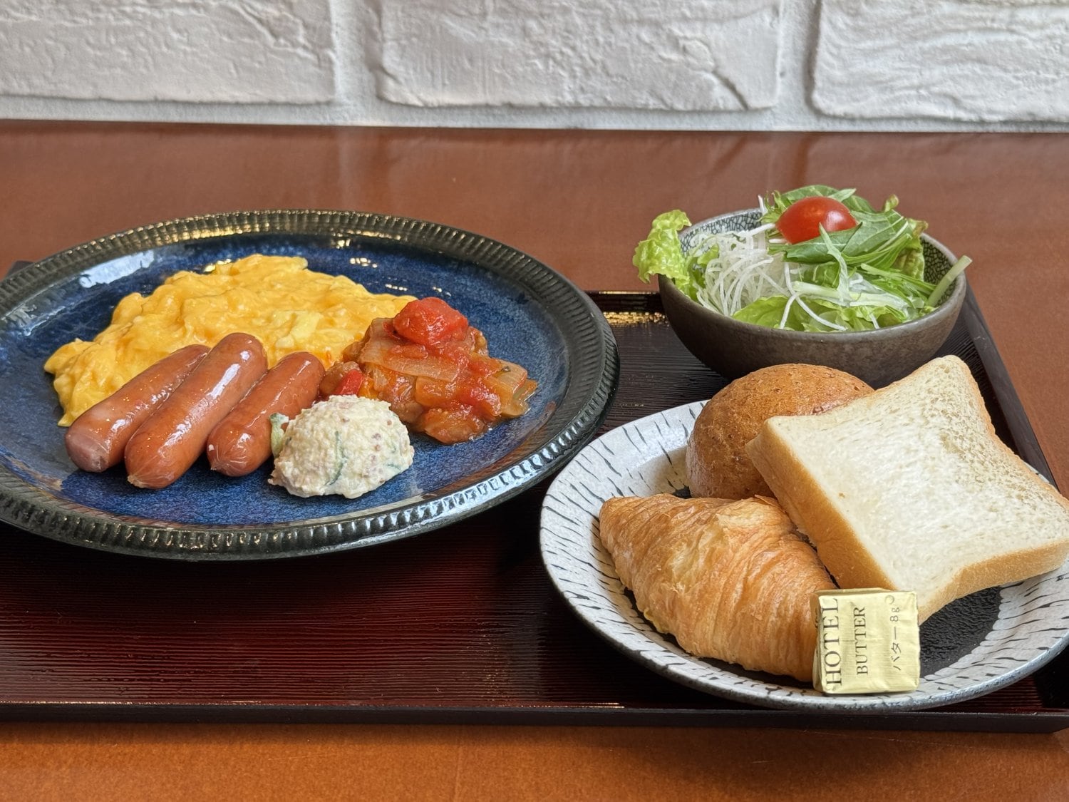 東京橋：朝食「洋プレート」