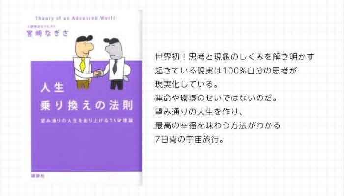 人生乗り換えの法則 望み通りの人生を創り上げるTAW理論