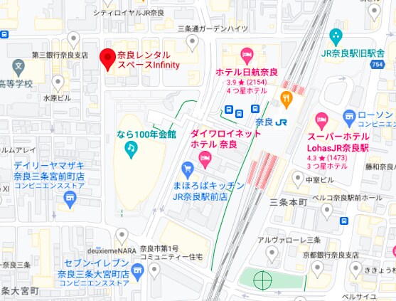 奈良レンタルスペースInfinity