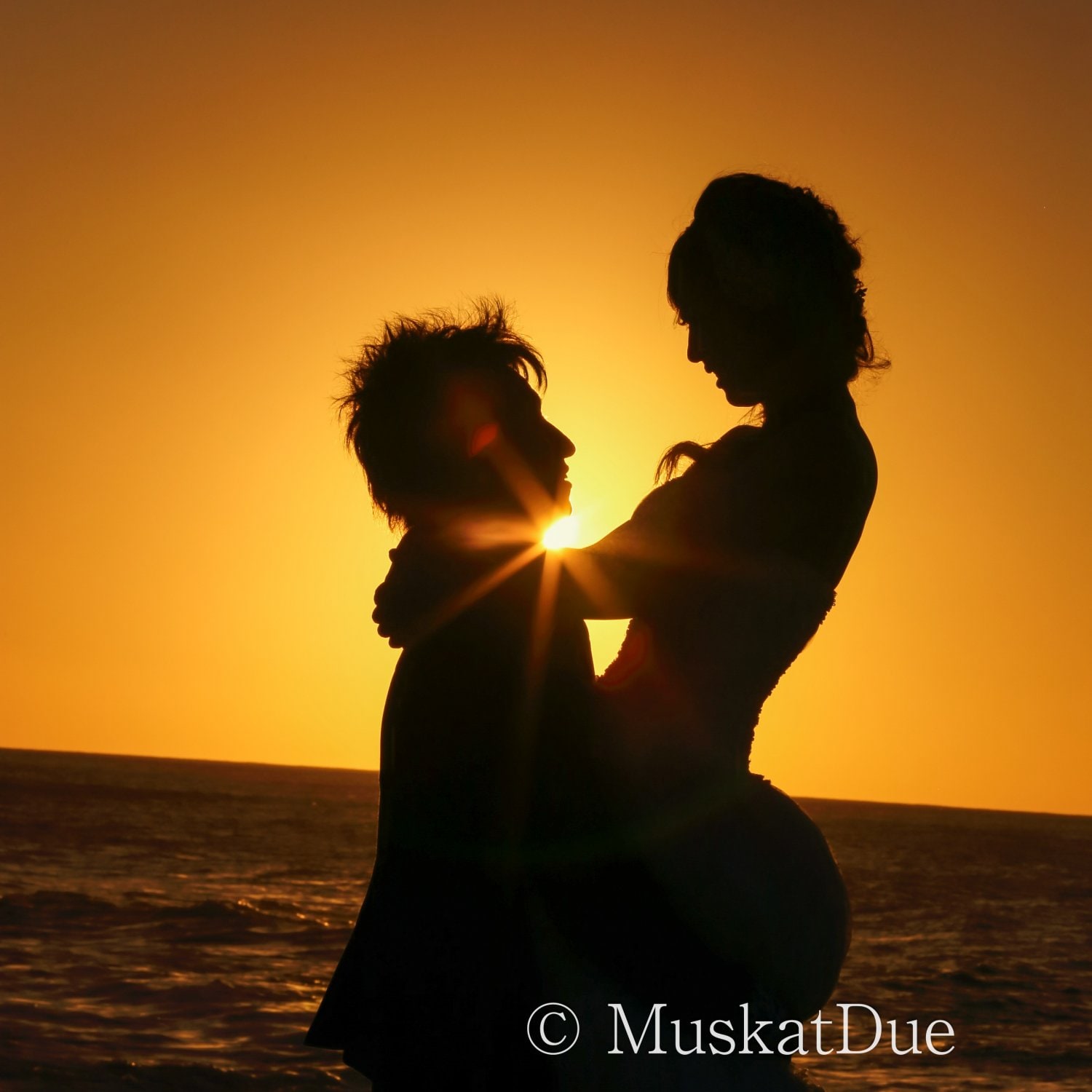 ハワイウェディング サンセット