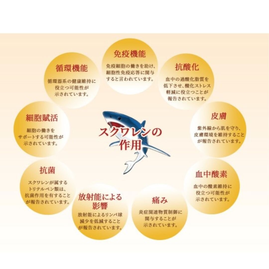 スクアレンの効果