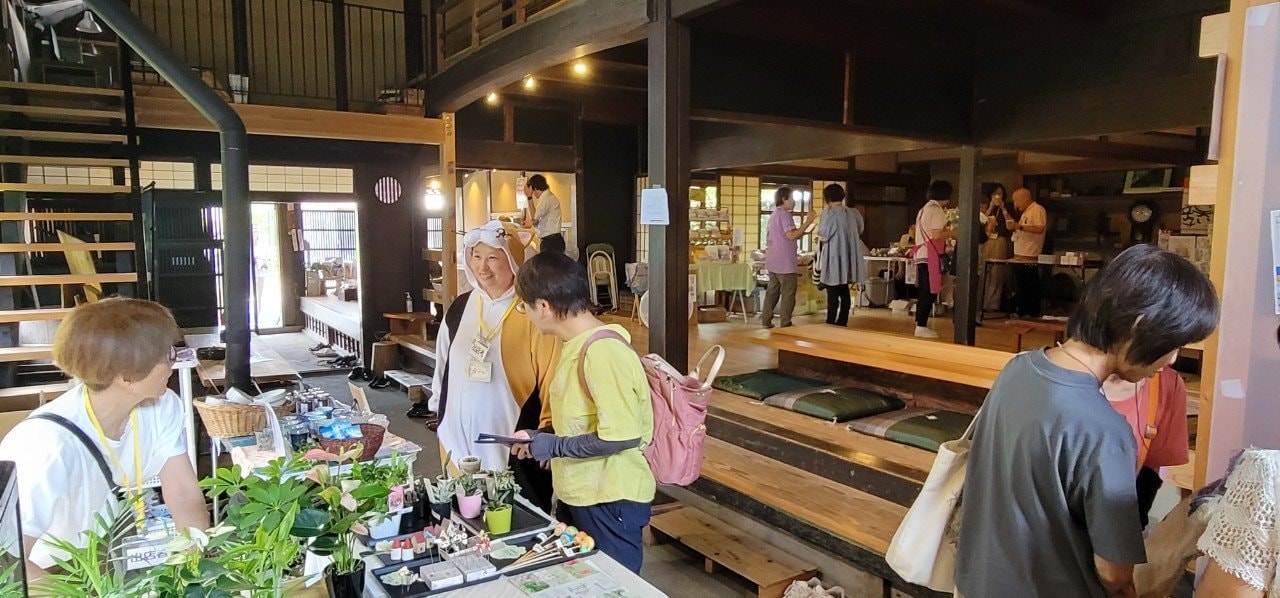 第1回プチあいたんマルシェ/丹波市青垣町佐治/衣川會舘/ツクツクマルシェ/デジタルとアナログの融合マルシェ/どのお店も高ポイントで楽しいポイ活しましょう/オンラインライブ