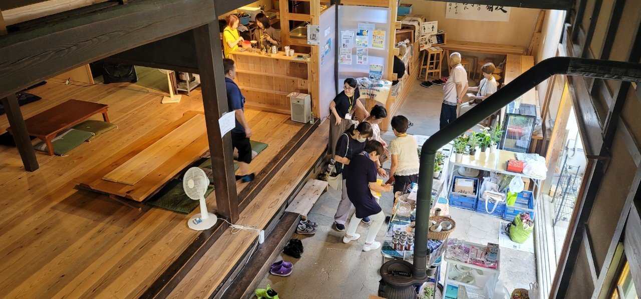 第1回プチあいたんマルシェ/丹波市青垣町佐治/衣川會舘/ツクツクマルシェ/デジタルとアナログの融合マルシェ/どのお店も高ポイントで楽しいポイ活しましょう/オンラインライブ