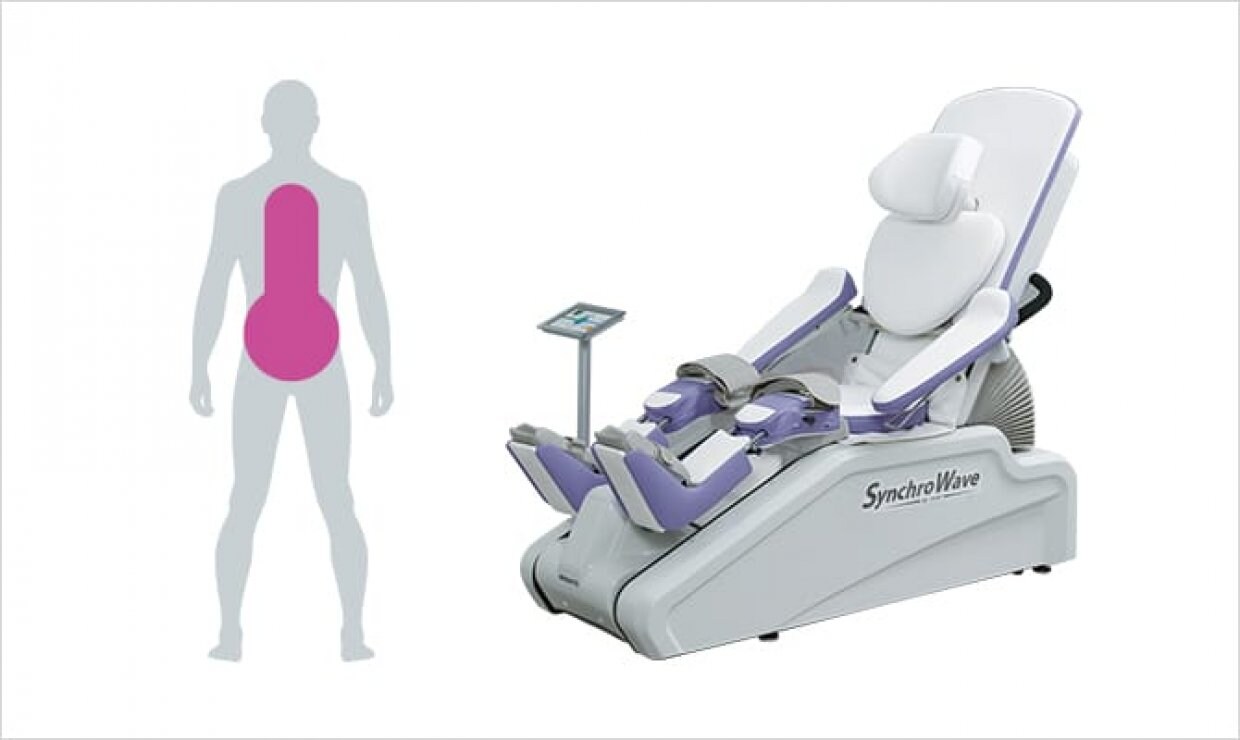 シンクロウェイブ　愛媛県西予市　おかだ整骨院・整体院　捻挫、肉離れ、オスグッドなどスポーツ障害ならお任せください。腰痛、肩凝り、自律神経治療もご相談ください。交通事故治療専門院。