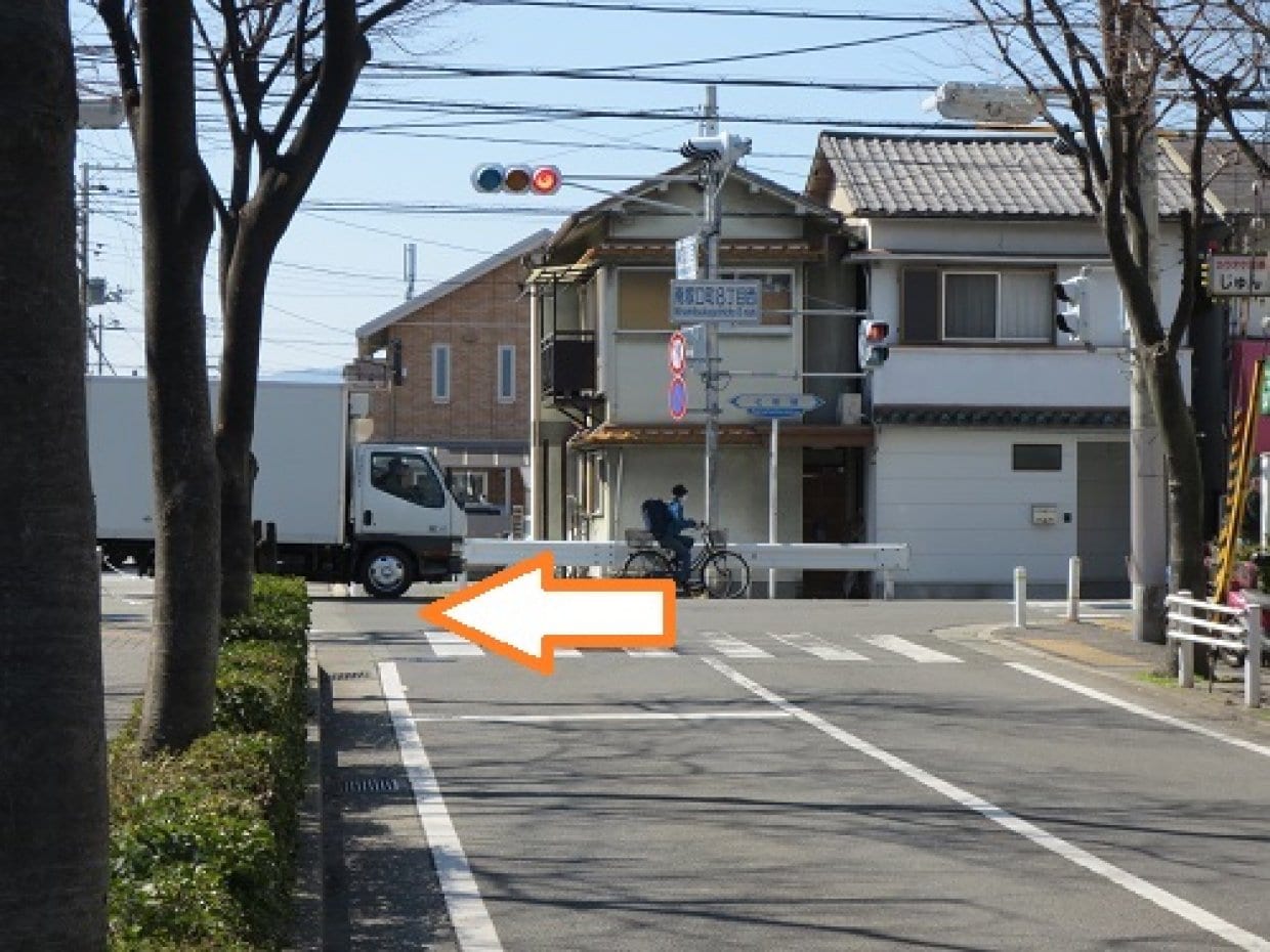 阪急塚口駅からお車ゆう整骨院へのアクセス