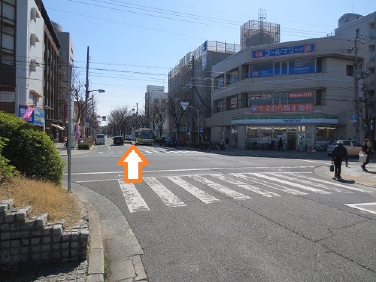 阪急武庫之荘駅からお車ゆう整骨院へのアクセス