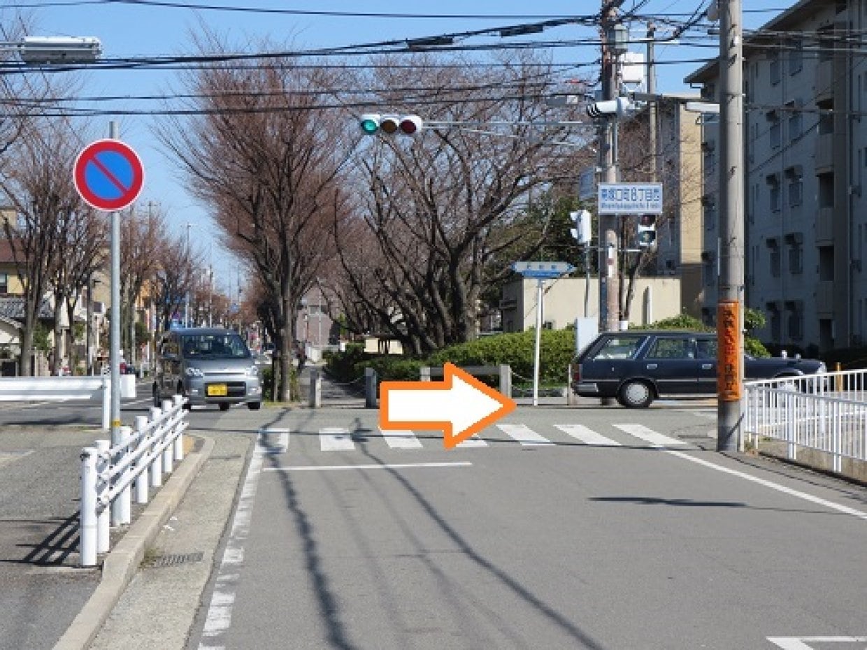 阪急武庫之荘駅からお車ゆう整骨院へのアクセス