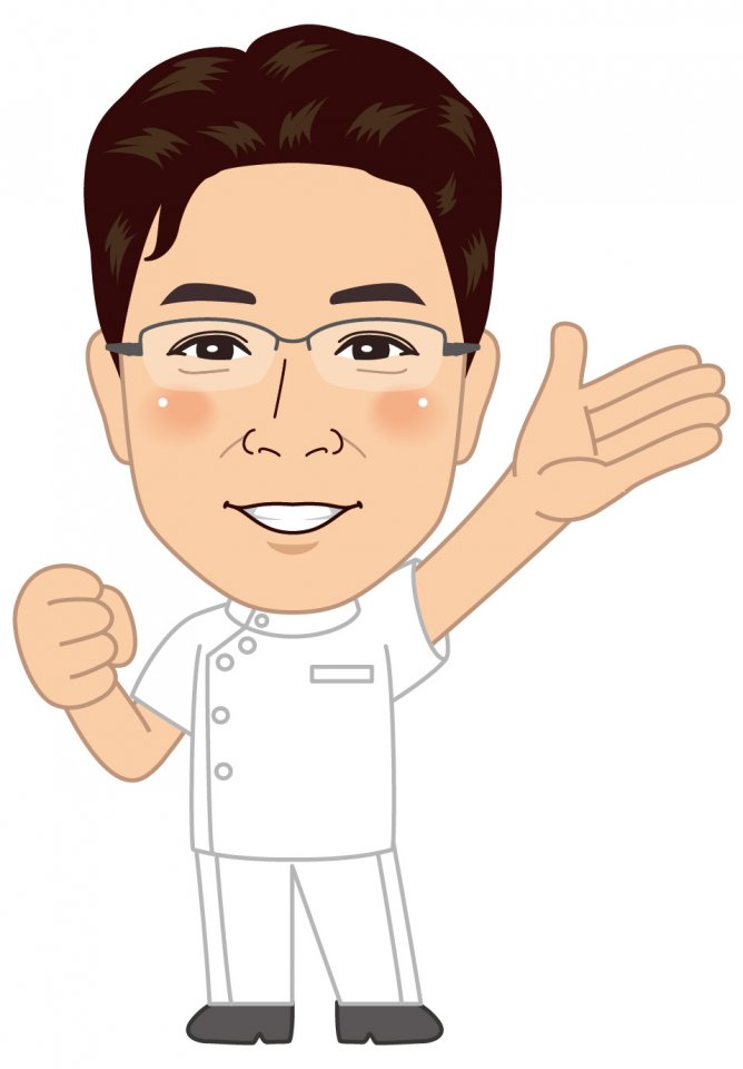 宮脇康夫の似顔絵