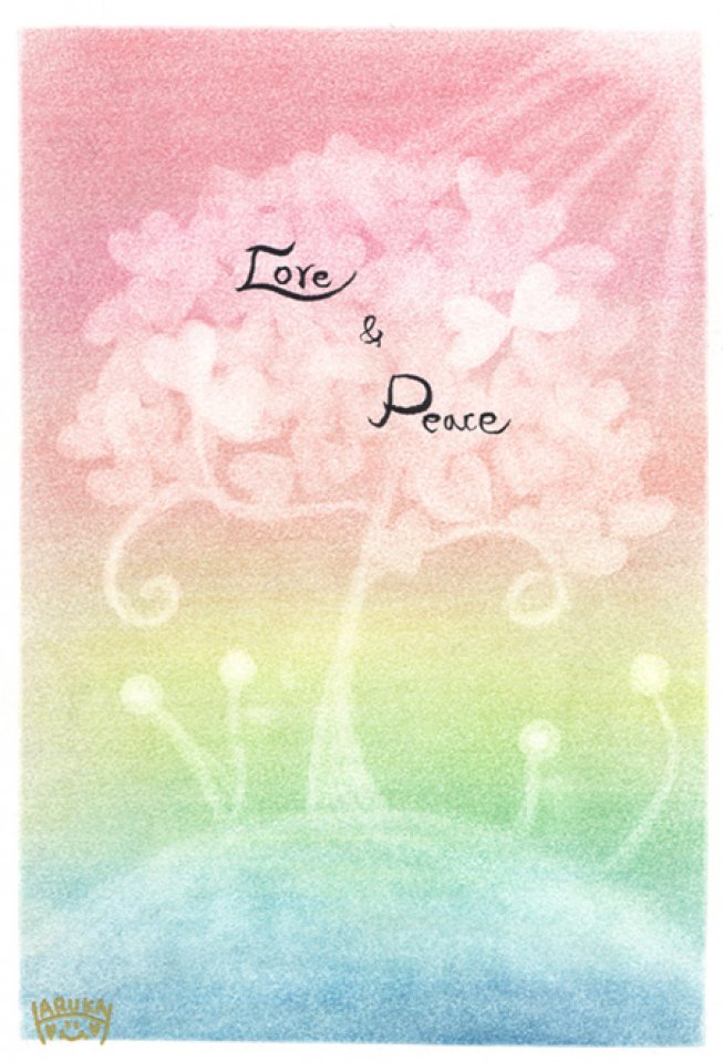 パステルアート『絵がきや晴加-haruka』 結紋-yuimon|ライフクリエイター|オリジナル新月満月シール