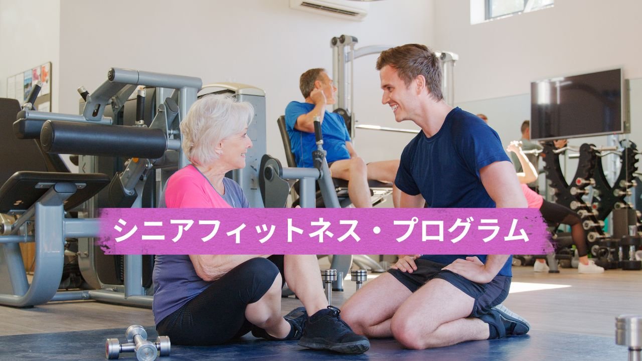 シニアフィットネス　中高年の体づくり　体力向上　老化防止
