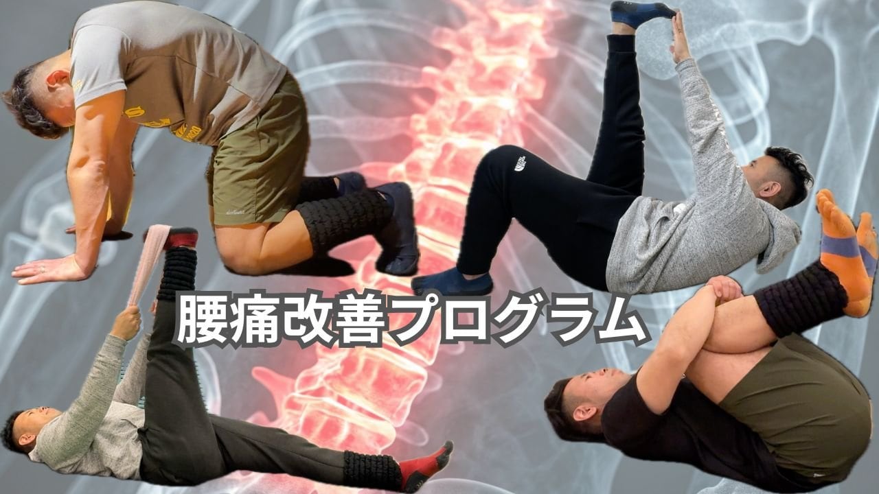 腰痛改善　姿勢改善　不調改善