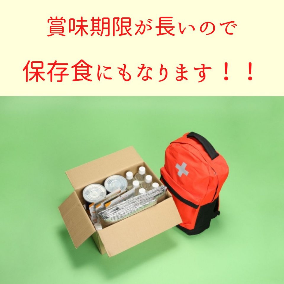 保存食にもピッタリ！どらい納豆