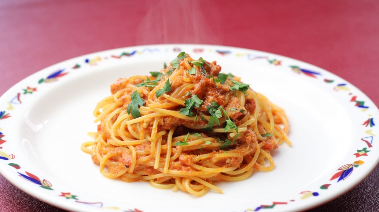 紅ずわいのパスタ