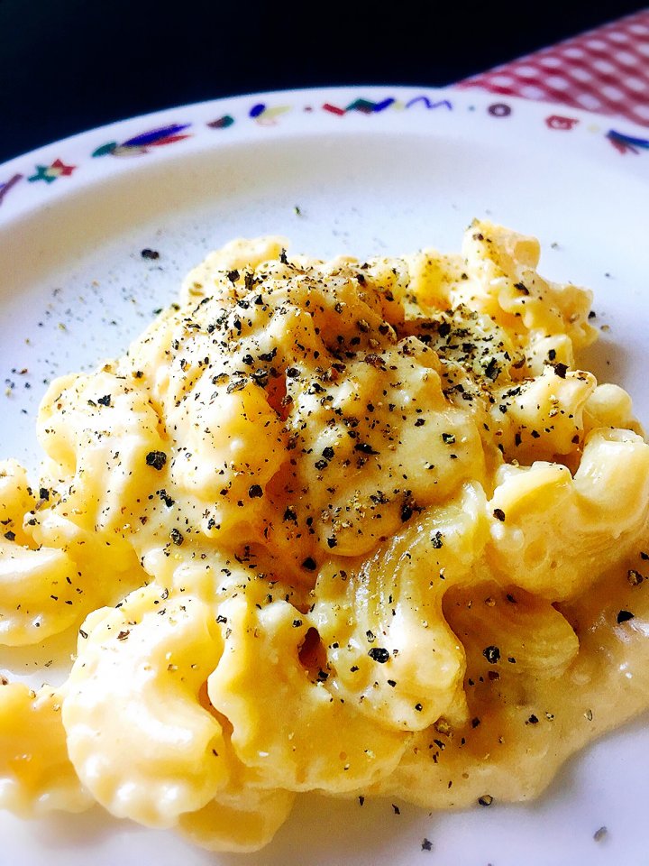 リベロ仕立てのカルボナーラ