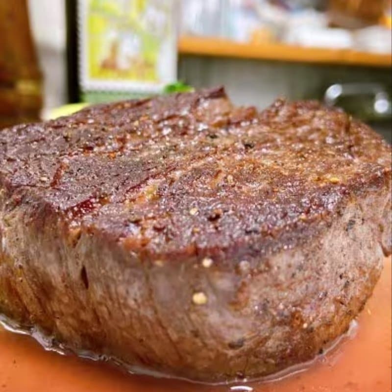 牛フィレのステーキと渡り蟹のパスタのコース