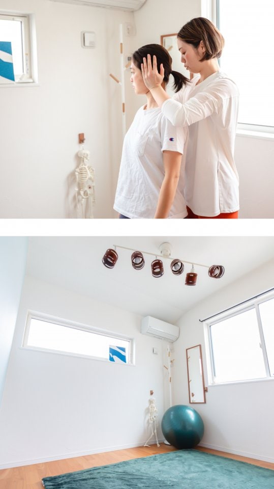 機械を使わないオールハンドの施術