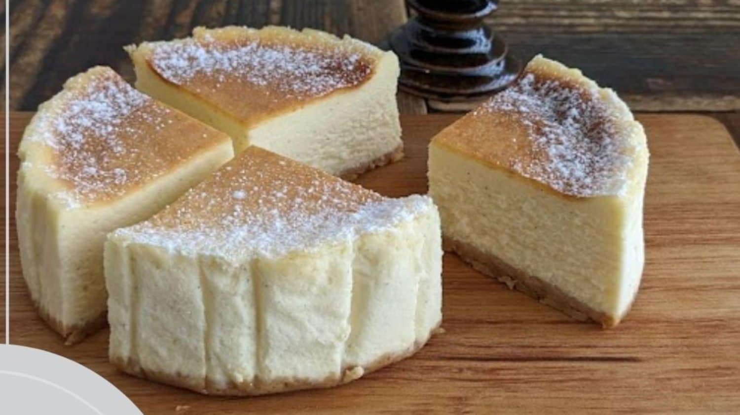 ベイクドバニラチーズケーキ