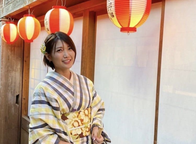 伊勢型木綿のコーデ