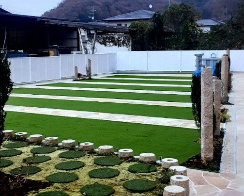 人工芝Pro施工　広島・山口　霊園人工芝