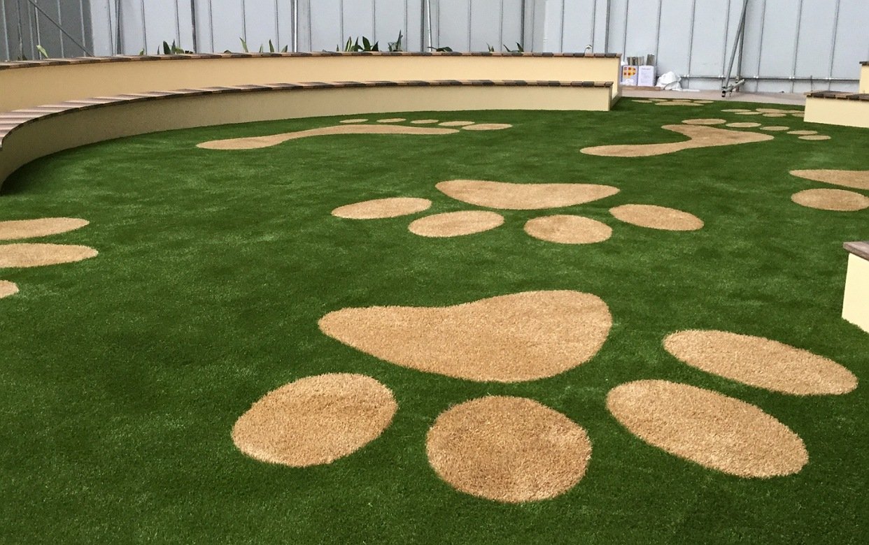 人工芝Pro施工　広島・山口　憩いの広場人工芝