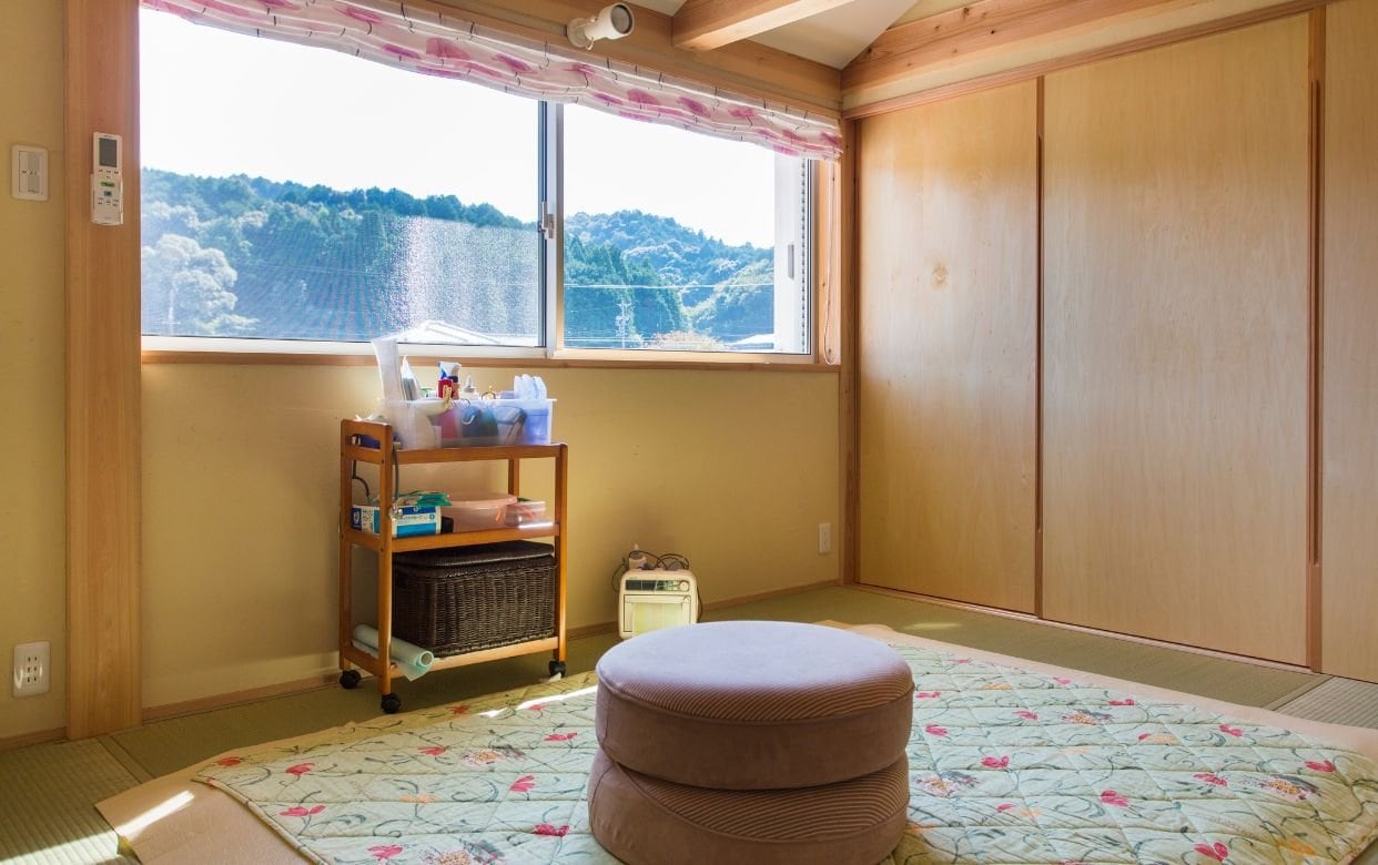 分娩台のない分娩室