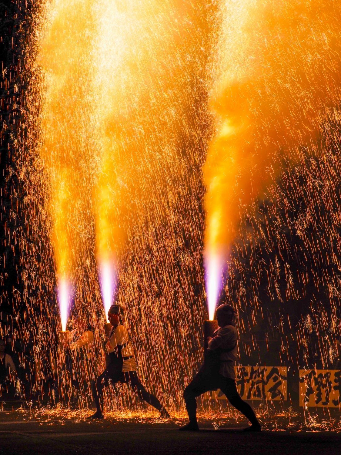 益子祇園祭手筒花火