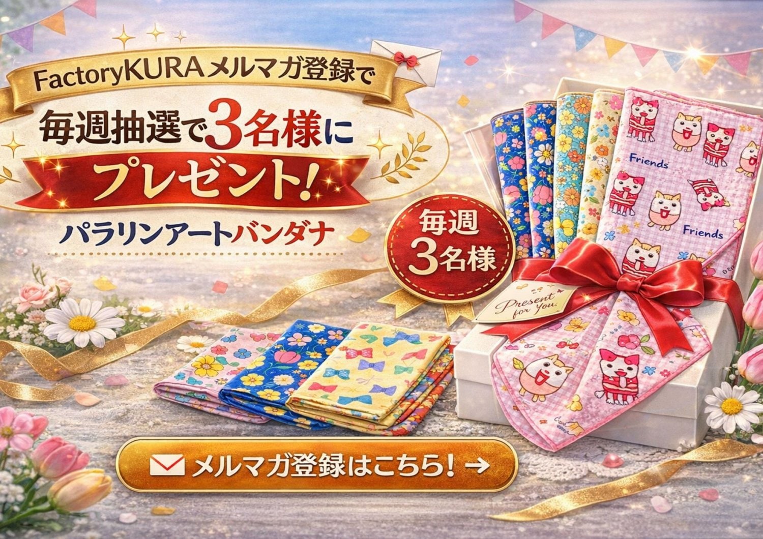 暮らすぱいすメルマガ登録