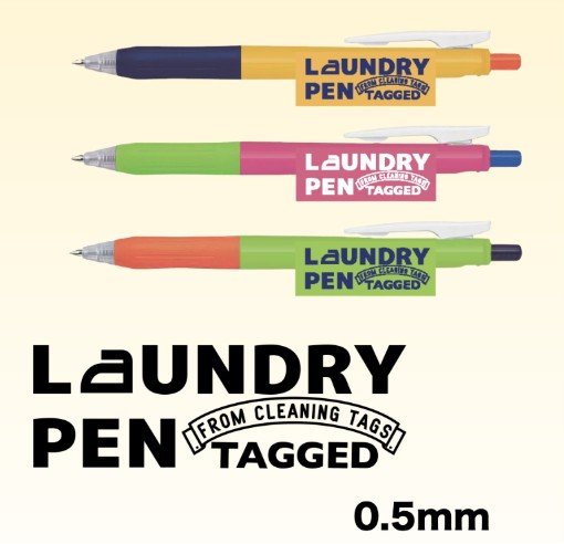TAGGED LaUNDRY PEN 0.5mm