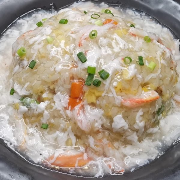 蟹あんかけ炒飯